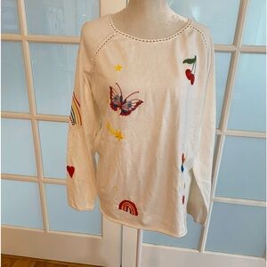 Johnny Was cotton tee